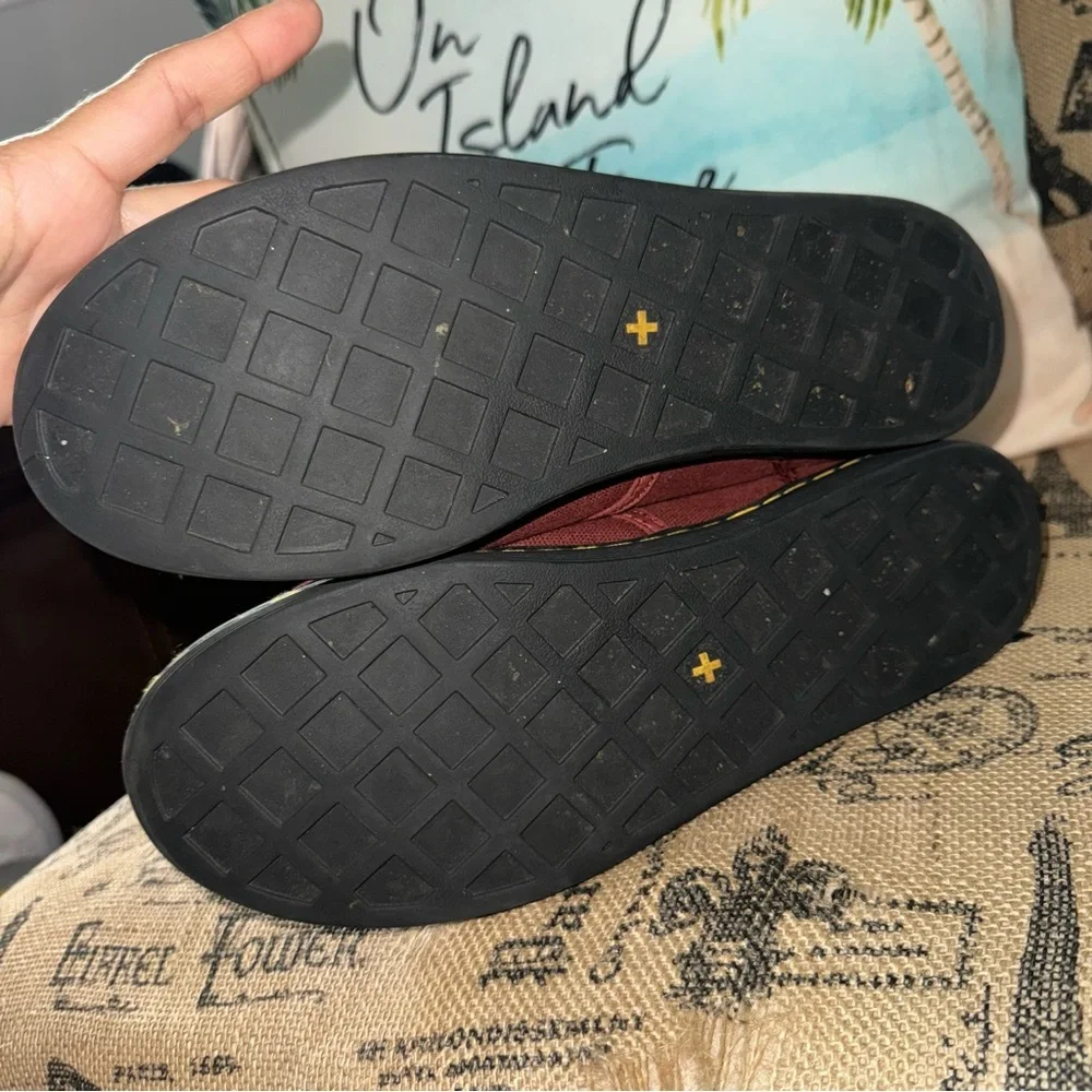 Dr. Martens Burgundy Sneakers - Picture 11 of 12